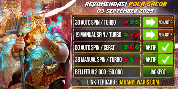 Bahantoto | Pola Gacor Hari Ini